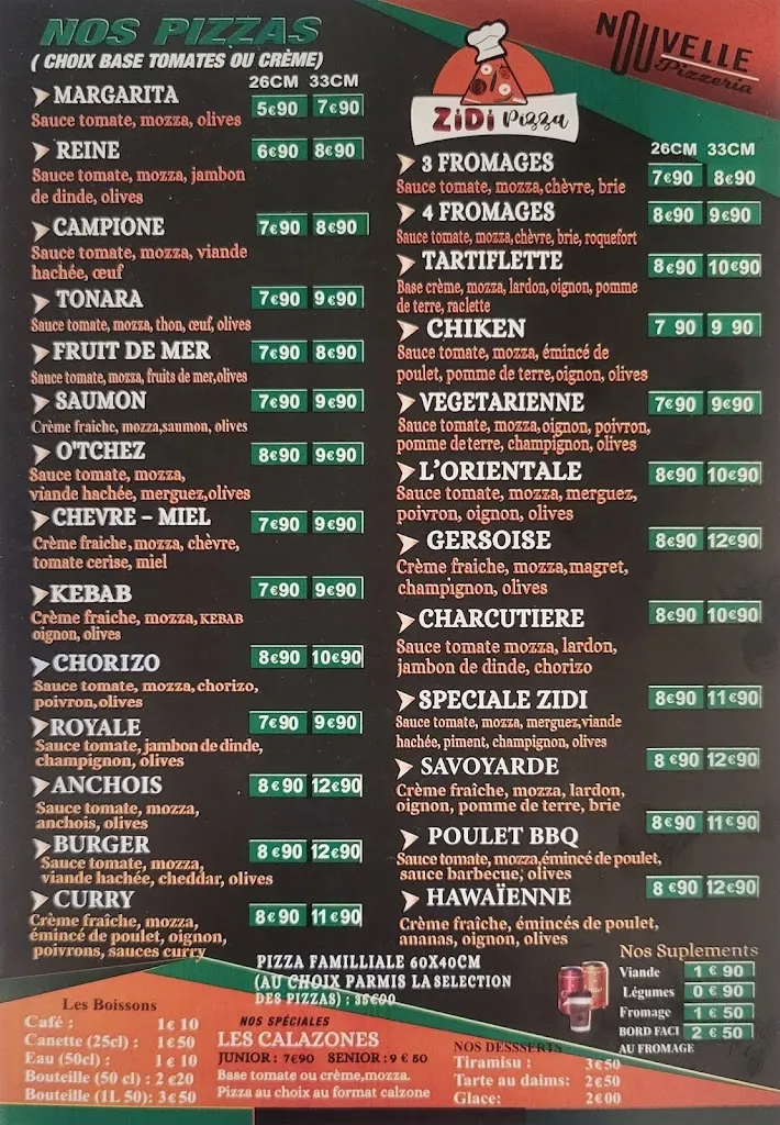 Menu_ZIDI Pizza_Saint-Gaudens_image_1