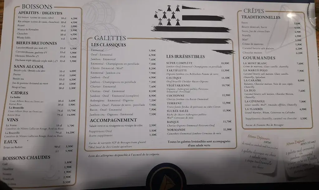 Menu_La crêpe celtique_Saint-Hilaire-de-Brethmas_image_2