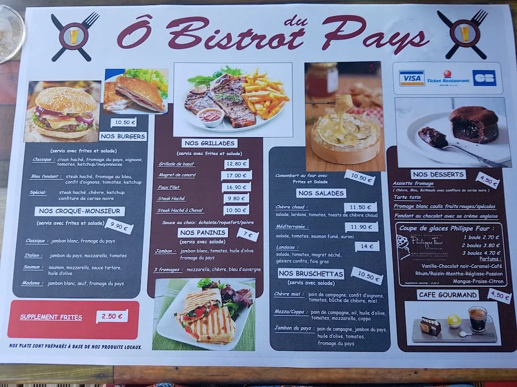 Menu_Ô Bistrot du Pays_Saint-Girons_image_4