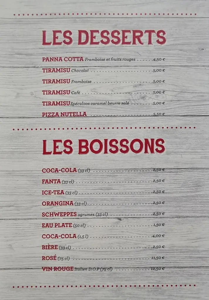 Menu_La Pizz' Arthaz_Arthaz-Pont-Notre-Dame_immagine_2