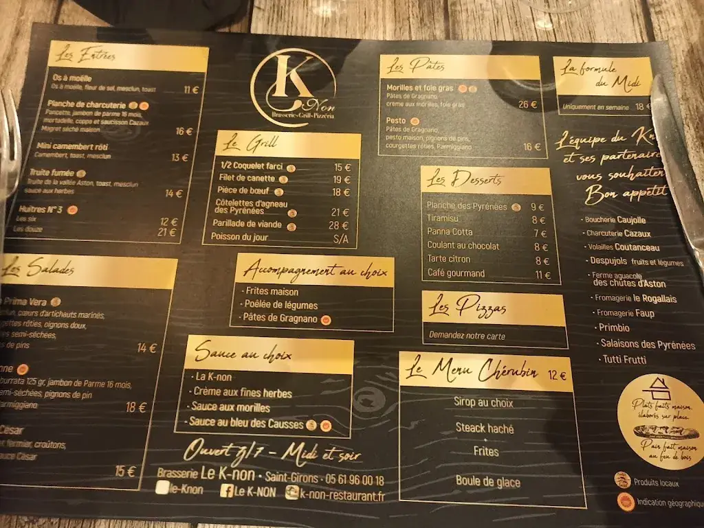 Menu_Le K-NON_Saint-Girons_image_2