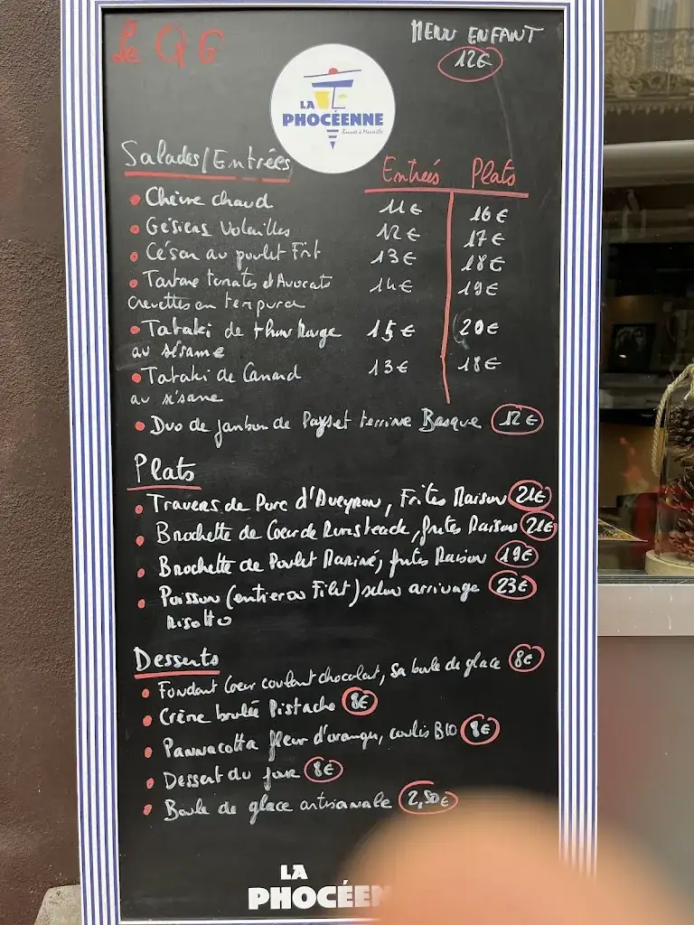 Menu_Restaurant Le QG_Saint-Girons_image_1