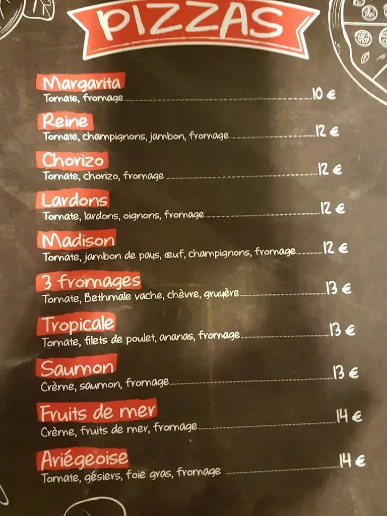 Menu_Bar Restaurant LeMadison_Saint-Girons_image_3