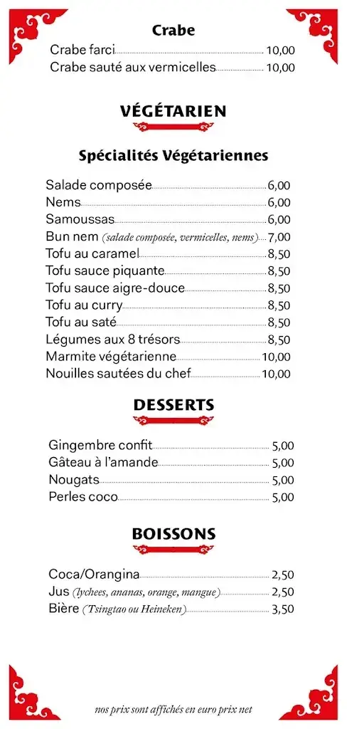 Menu_Saigon City_Saint-Girons_image_1