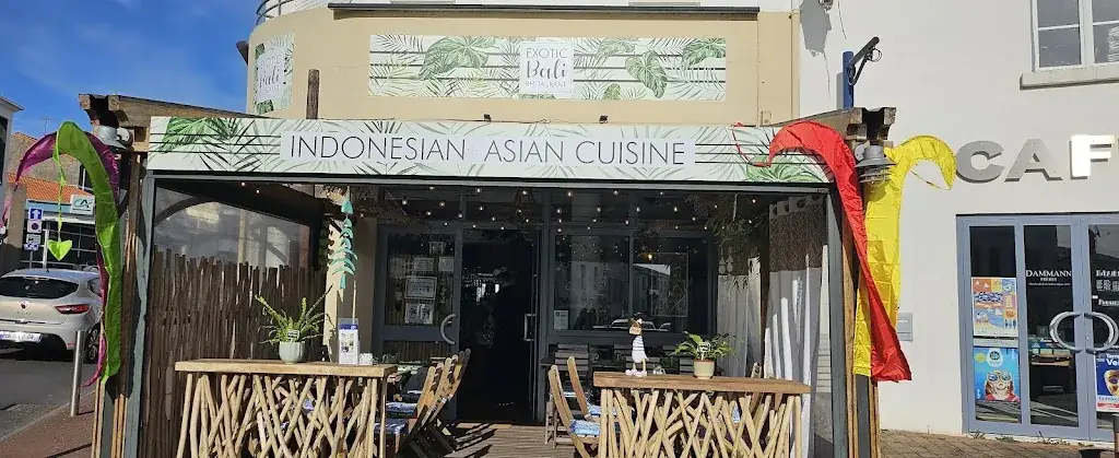 Exotic Bali restaurant in Saint-Gilles-Croix-de-Vie