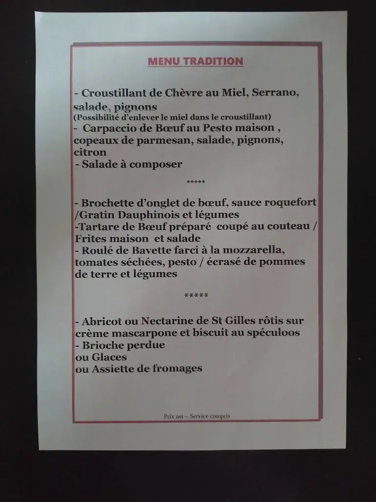 Menu_Le Jardin Secret saint Gilles gard_Saint-Gilles_image_3