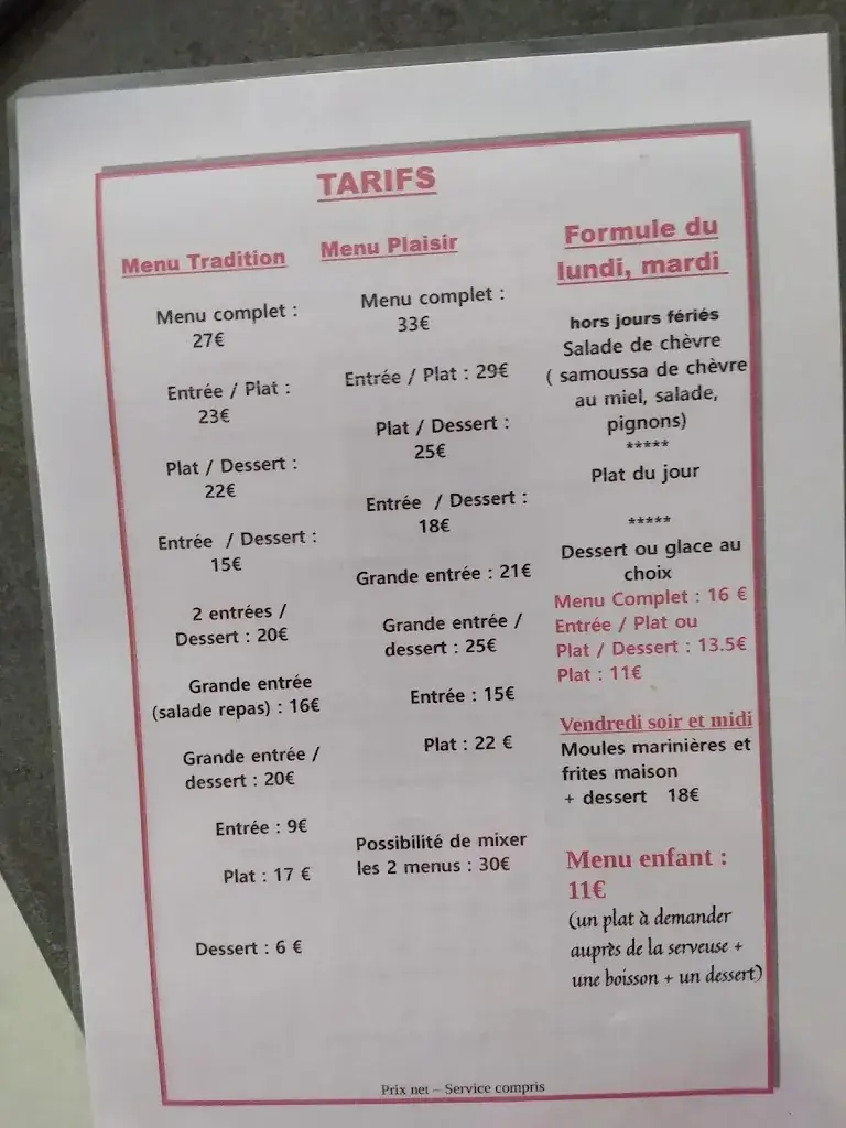 Menu_Le Jardin Secret saint Gilles gard_Saint-Gilles_image_4