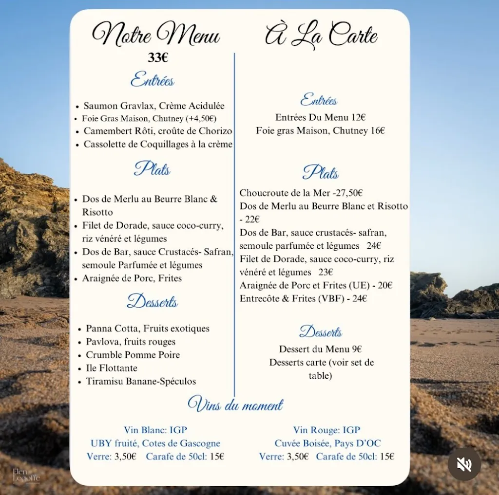 Menu_Restaurant Le Saint Gilles_Saint-Gilles-Croix-de-Vie_image_1