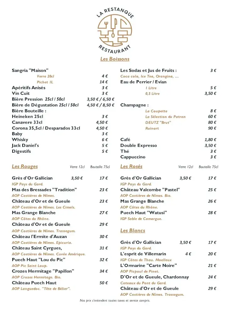 Menu_La Restanque_Saint-Gilles_image_1