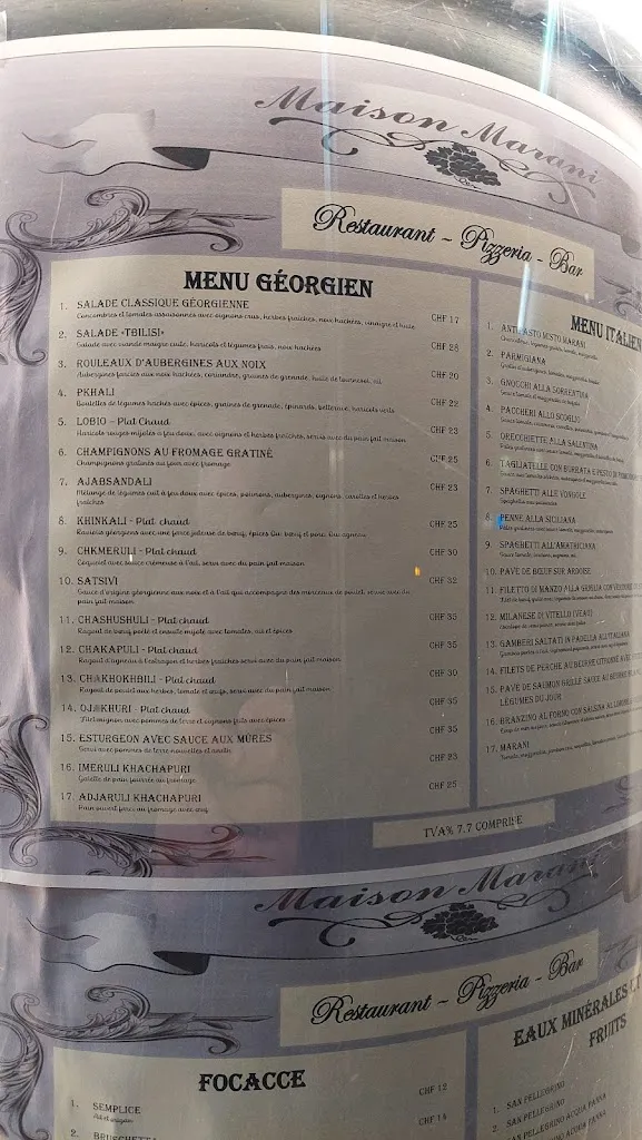 Menu_Maison Marani_Genève_image_1