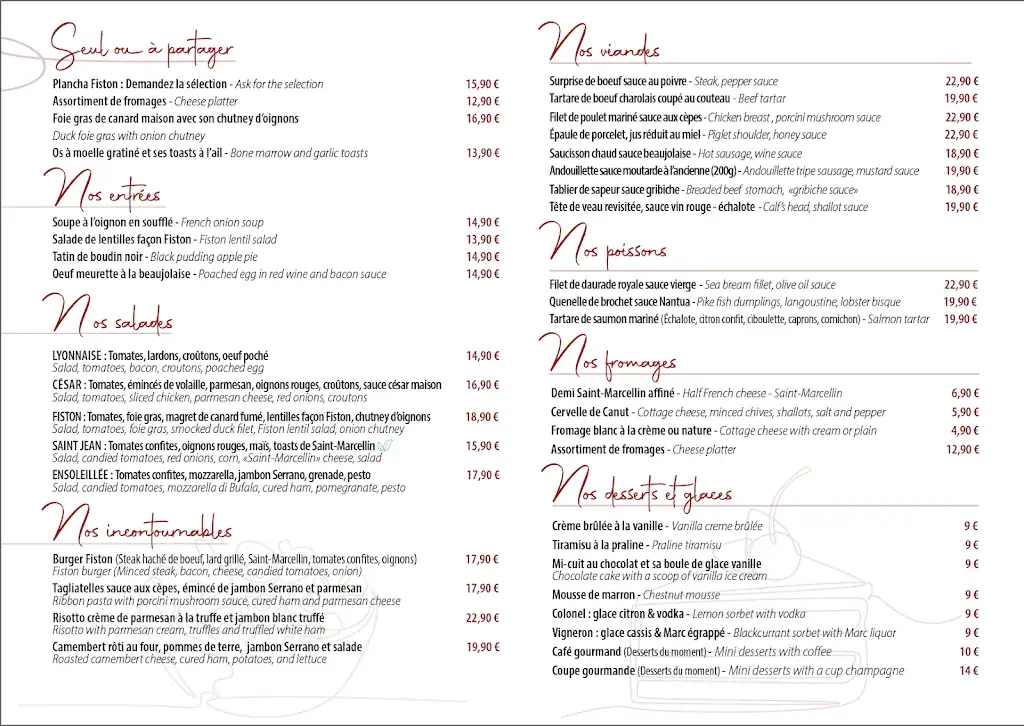 Menu_Fiston - Bouchon Lyonnais _Lyon_image_1