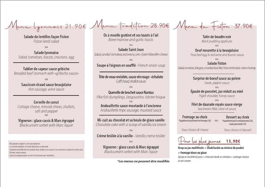 Menu_Fiston - Bouchon Lyonnais _Lyon_image_3