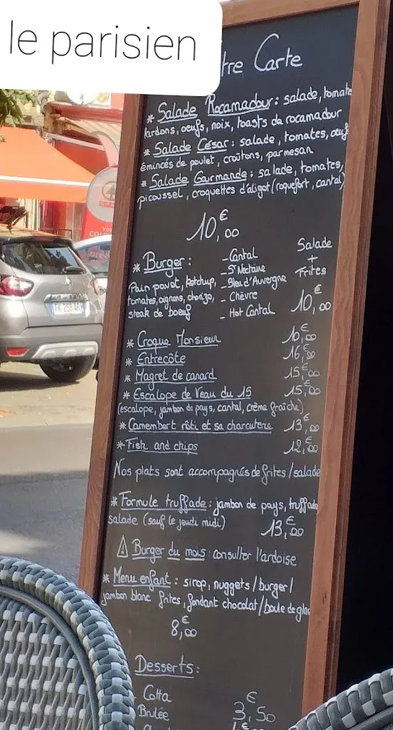 Menu_Le Parisien_Maurs_image_1