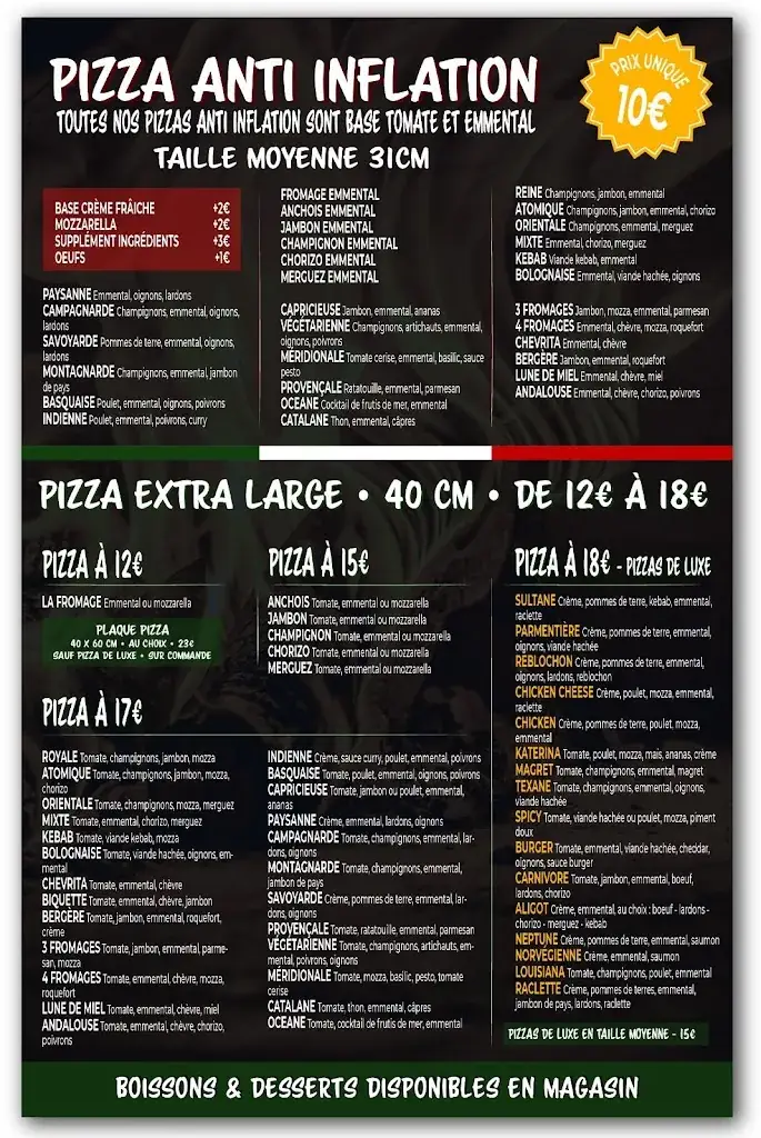 Menü_ALLO PIZZA MARCEL, 81160 Saint-Juery_Saint-Juéry_Bild_1