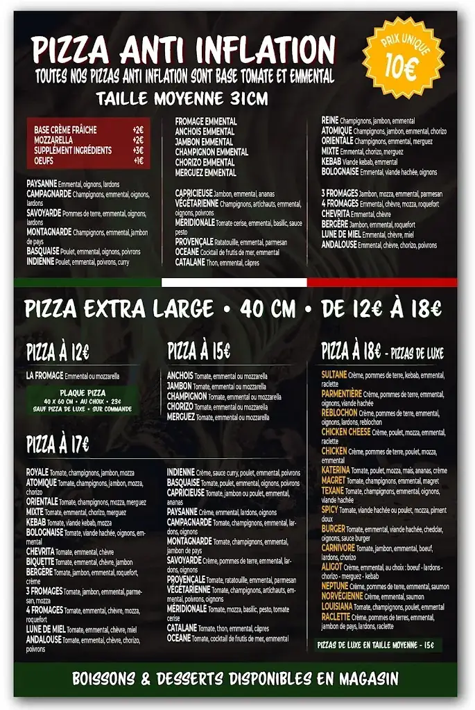 Menü_ALLO PIZZA MARCEL, 81160 Saint-Juery_Saint-Juéry_Bild_2