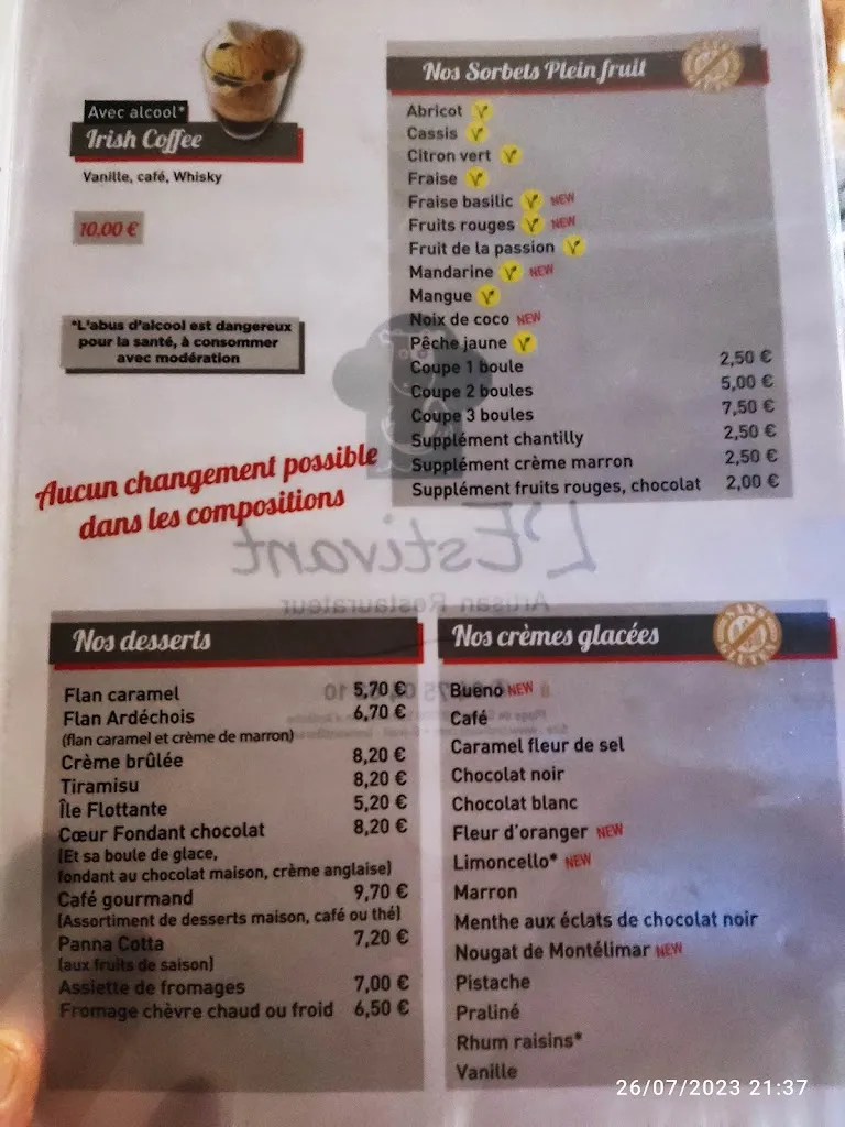 Menu_LESTIVANT_Saint-Martin-d'Ardèche_image_2