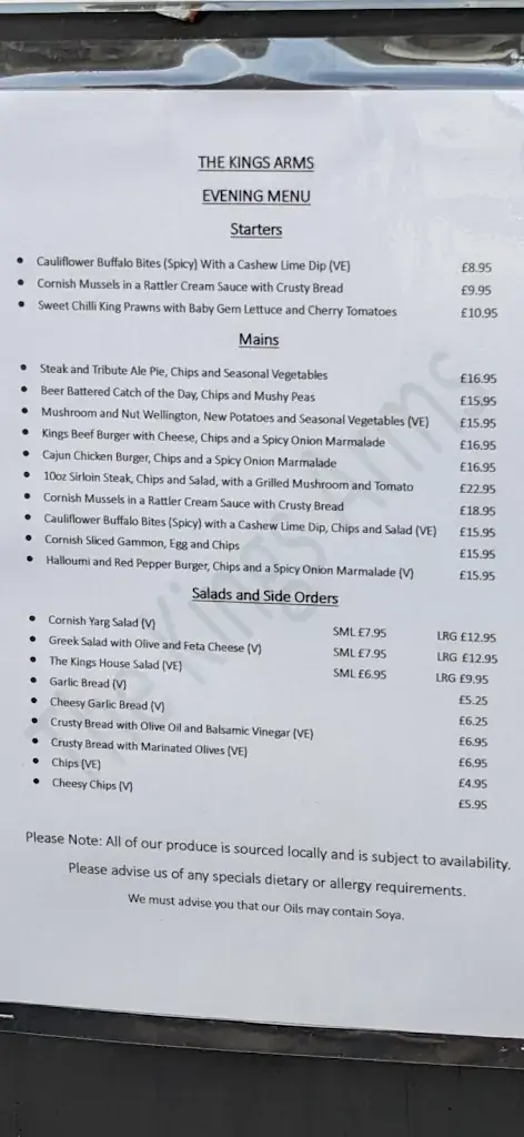 Menu_Kings Arms_Kingdom_image_4
