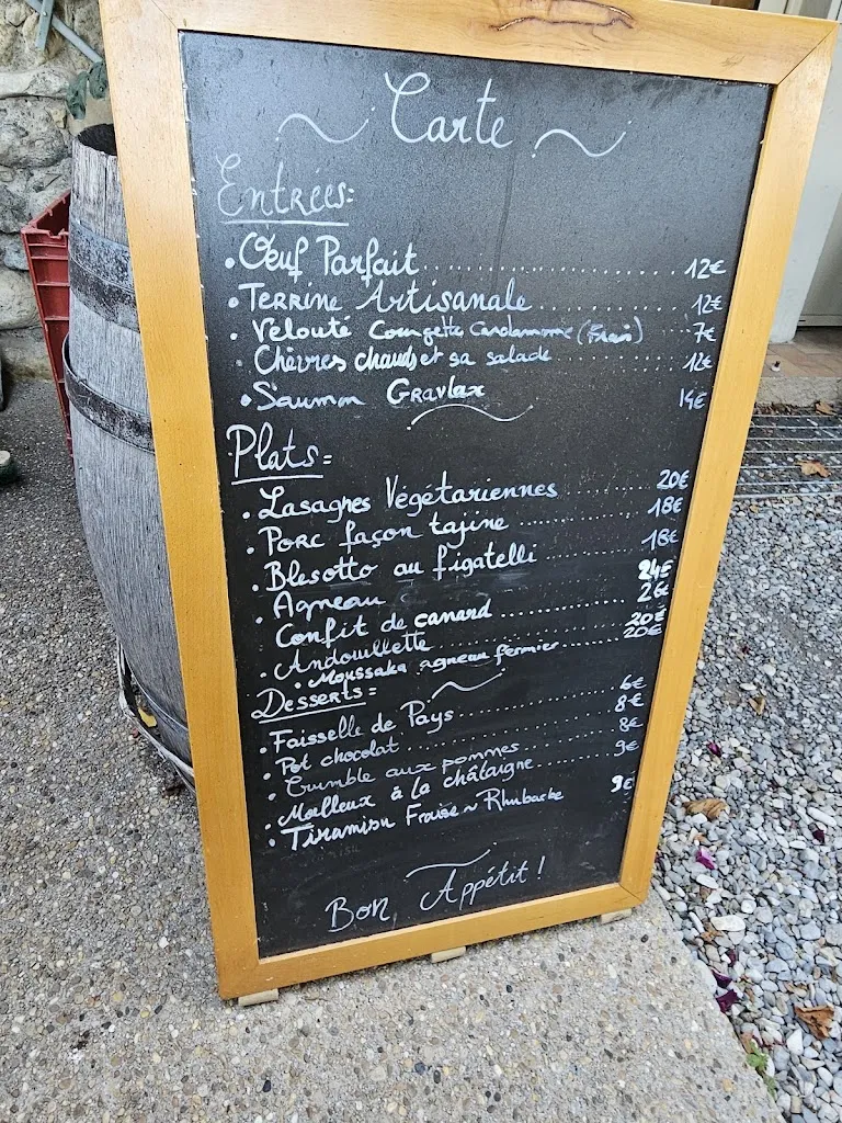 Menu_Le Pressoir Gourmand Restaurant Locavore à Mézel_Mézel_image_3