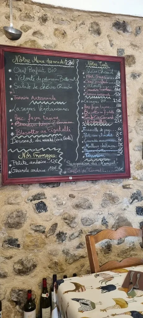 Menu_Le Pressoir Gourmand Restaurant Locavore à Mézel_Mézel_image_4