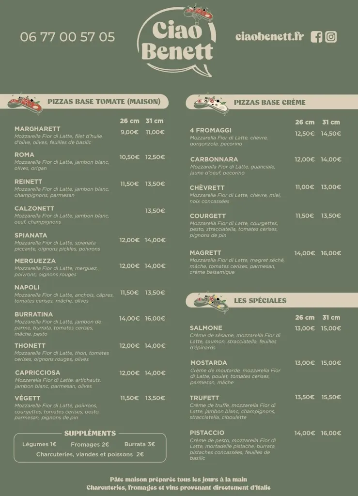 Menu_Ciao Benett_Saint-Loup-Cammas_immagine_3