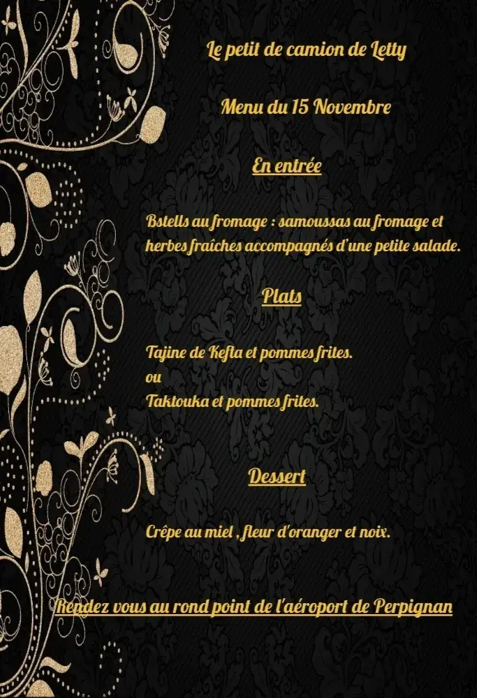 Menu_Le petit camion de Letty_Saint-Laurent-de-la-Salanque_immagine_2