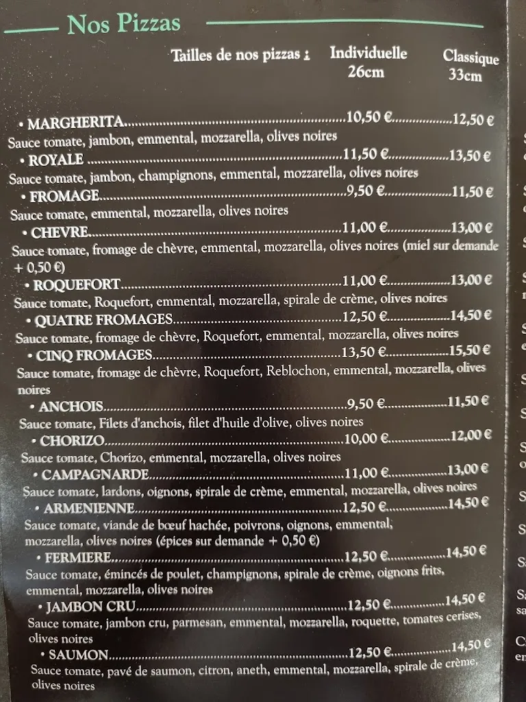 Menu_Pizzeria La Laurentine_Saint-Laurent-de-la-Salanque_image_2