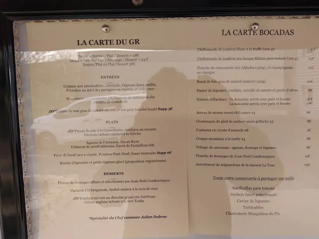 Menu_Restaurant - Traiteur 