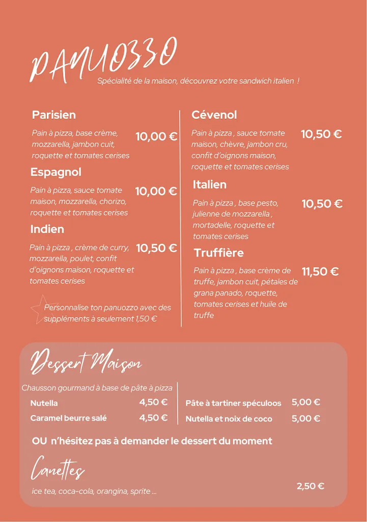 Menu_Pizzeria chez nana_Saint-Martin-de-Londres_immagine_1