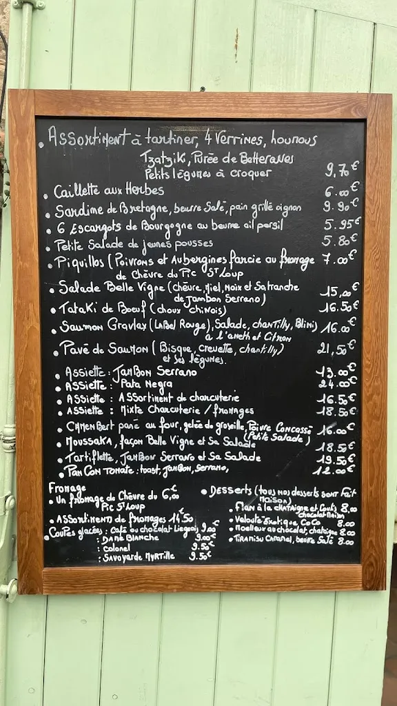 Menu_La Belle Vigne_Valflaunès_image_1