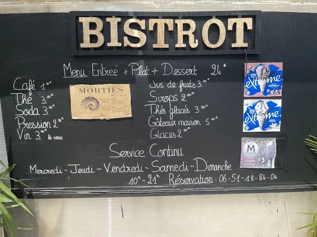 Menu_Boutique bistrot mon jardin, pas comme les autres.. Cuculles plage !_Saint-Jean-de-Cuculles_image_1