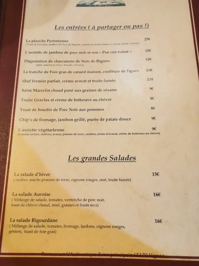 Menu_L’Authentique_Saint-Lary-Soulan_immagine_1