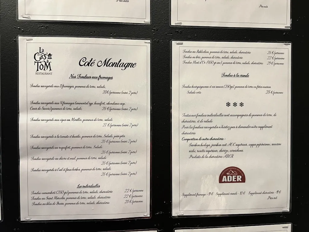 Menu_La Cas'a Tom_Saint-Lary-Soulan_image_2