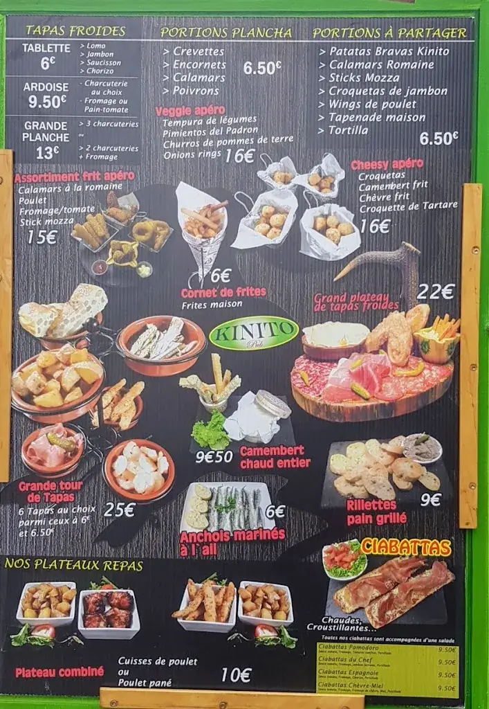 Menu_Le Restaurant du Kinito_Saint-Lary-Soulan_image_4