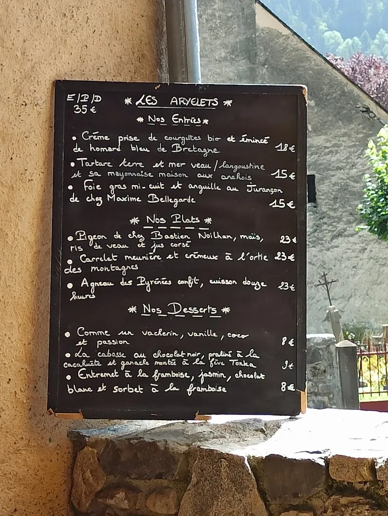 Menu_Les Aryelets_Aulon_immagine_4