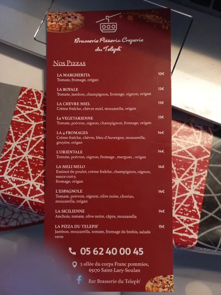Menu_Brasserie Le Téleph'_Saint-Lary-Soulan_image_1