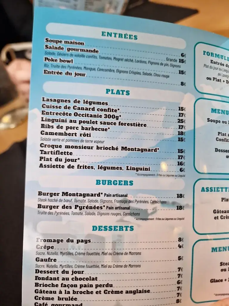 Menu_Ô CHALET 1700_Saint-Lary-Soulan_image_2