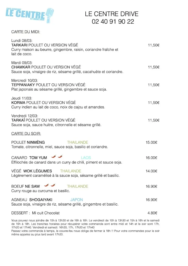 Menu_Café Concert le Centre Saint Nazaire_Saint-Nazaire_image_3