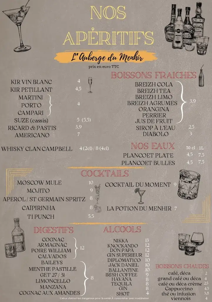 Menu_L'Auberge du Menhir_Saint-Nazaire_image_1