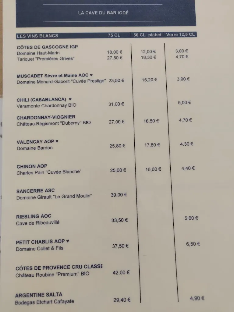 Menu_Le Bar Iodé_Saint-Nazaire_image_2