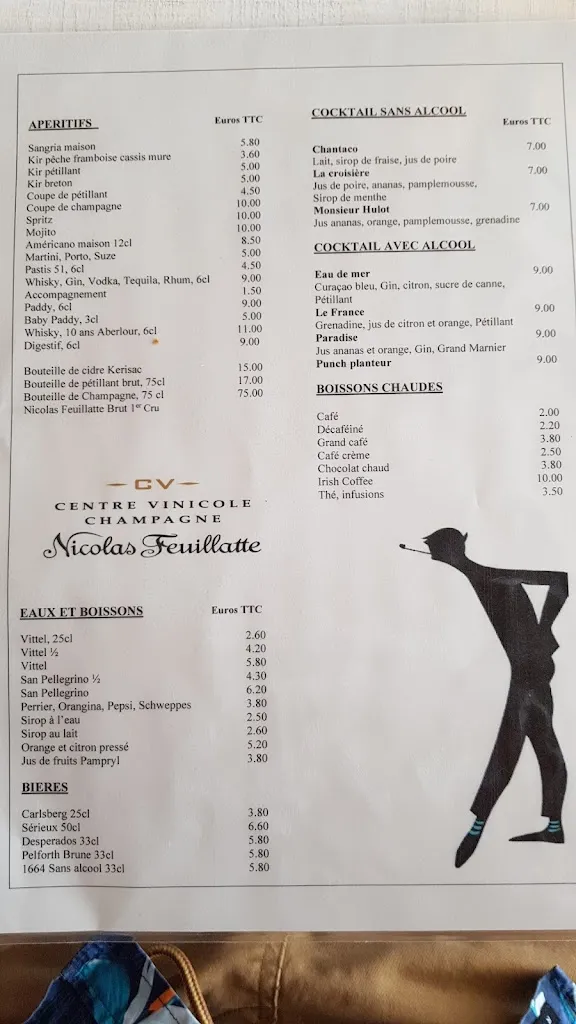 Menu_Le France - Restaurant de plage_Saint-Nazaire_image_4