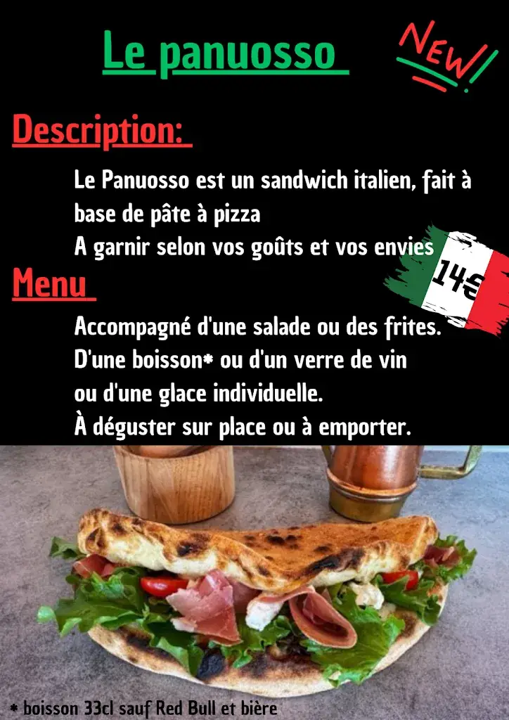 Menu_Pizzeria chez lolott_Saint-Pargoire_image_1