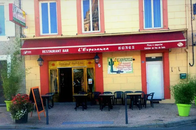 L’Espéranza restaurant in Saint-Paul-Cap-de-Joux