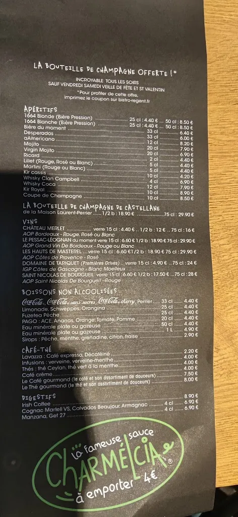 Menü_Bistro Régent Saint-Orens_Saint-Orens-de-Gameville_Bild_2