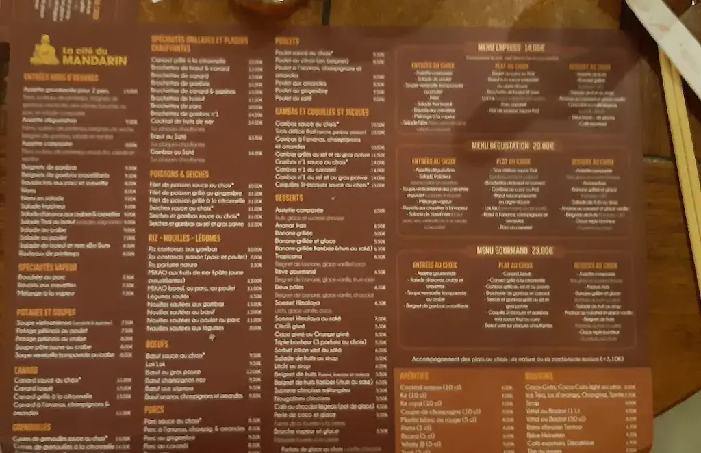 Menu_La Cité Du Mandarin_Saint-Orens-de-Gameville_image_1