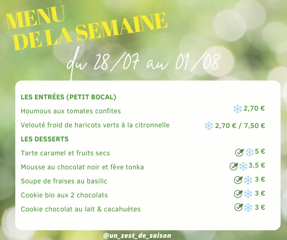 Menu_Un Zest' de Saison_Saint-Orens-de-Gameville_immagine_1
