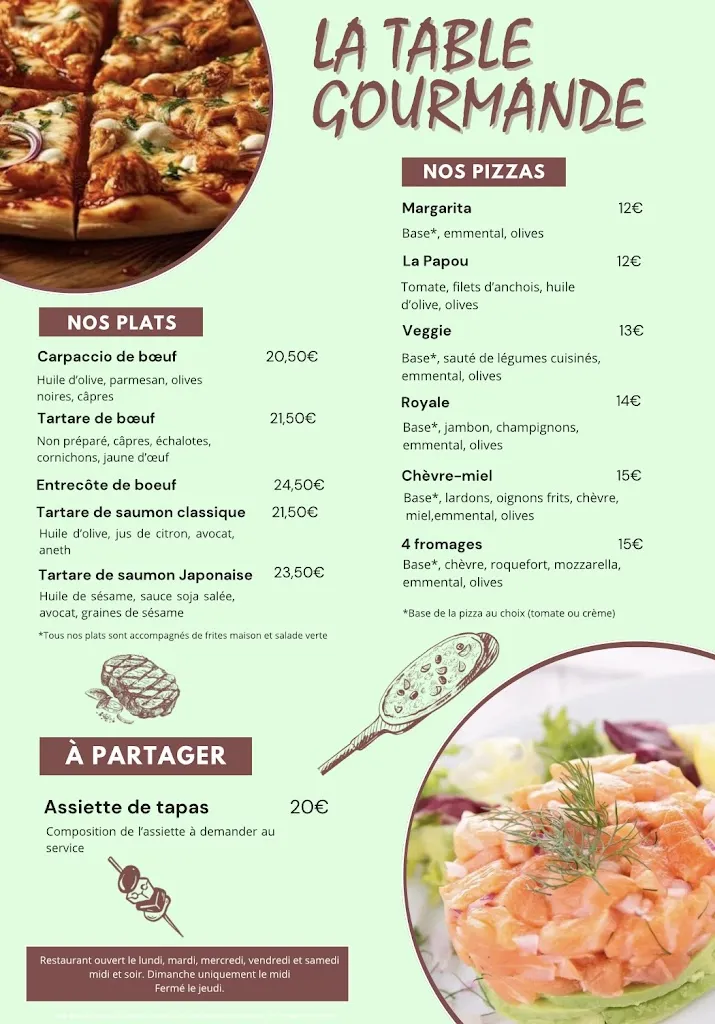 Menü_La Table Gourmande_Maubec_Bild_1