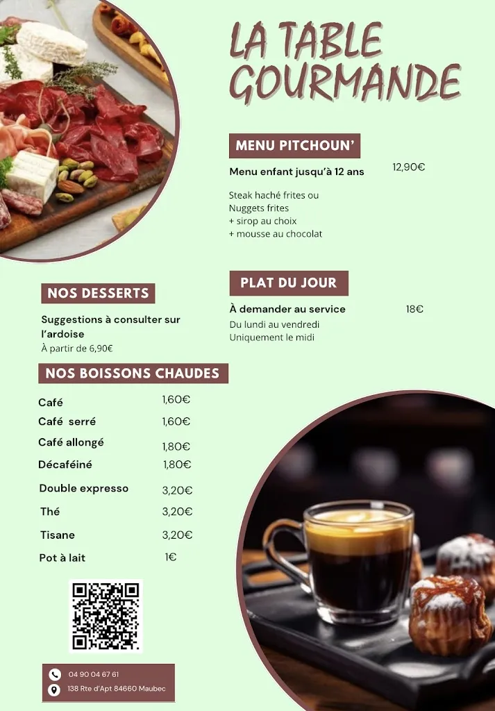 Menü_La Table Gourmande_Maubec_Bild_2