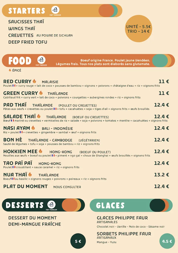 Menu_Santosha Saint-Nazaire_Saint-Nazaire_immagine_2