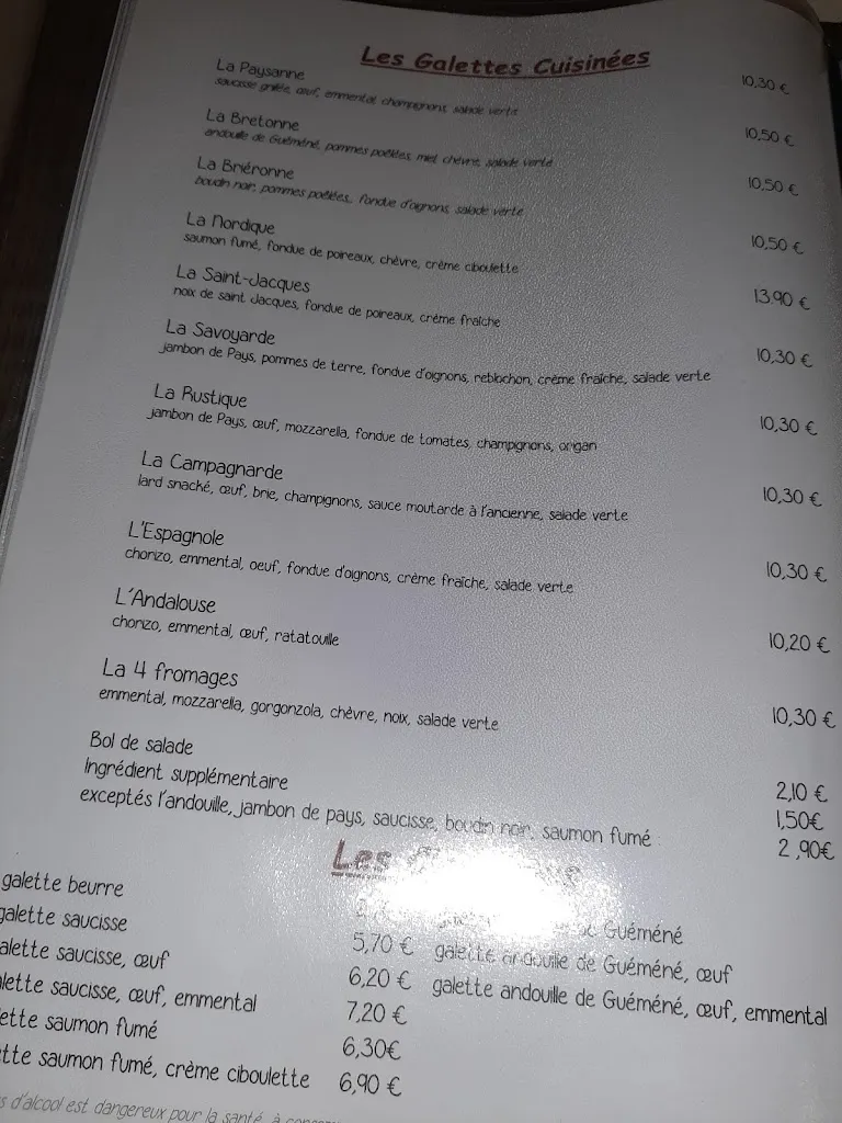 Menu_Crêperie la Marotte_Saint-Nazaire_image_1