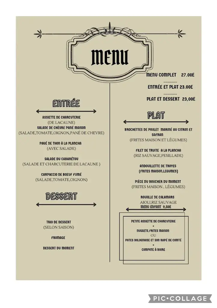 Menu_Auberge du Cabarétou_Riols_image_2